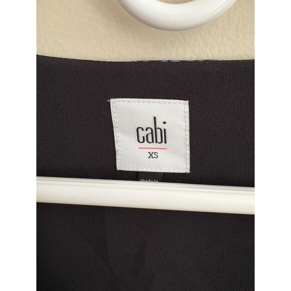 CAbi Poise Floral Semi-Sheer Floral Bell Sleeve Chiffon Fall Dress Size XS - Picture 5 of 14